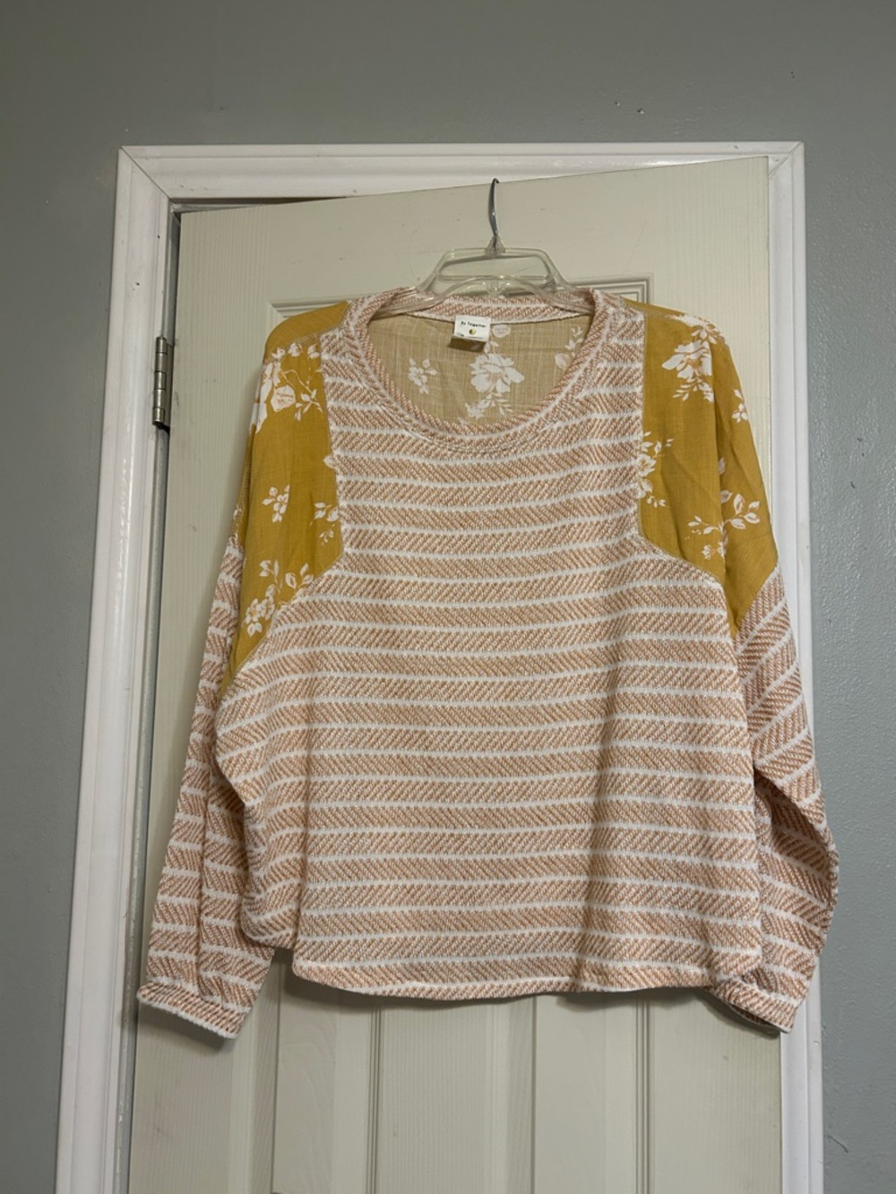 By Together yellow white top
